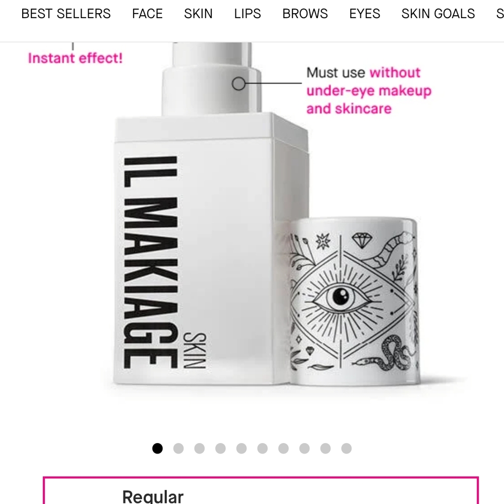 IL MAKIAGE Power Rewind Eye Treatment Box - White with Black